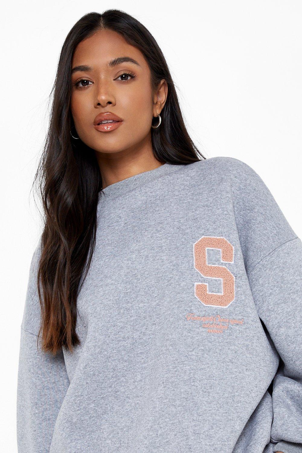 Petite S Towelling Applique Sweat Tracksuit boohoo UK